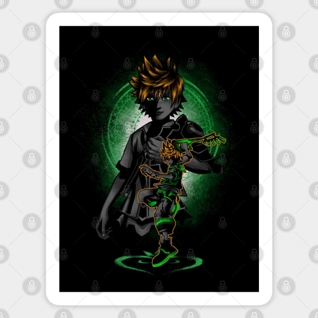 Keyblade Apprentice Ventus Sticker by HyperTwenty